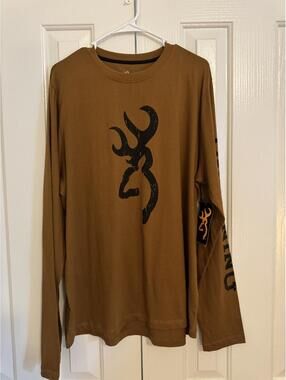 NWT Men's Browning Long Sleeve T-Shirt XL